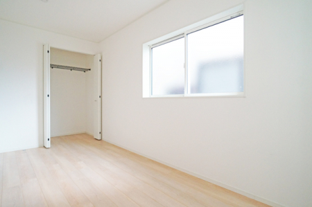 子供部屋　全居室収納スペース付き！荷物が多くてもしっかり納まります！