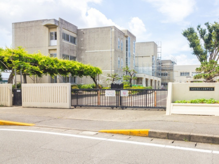 周辺環境　中学校 1400m 相模原市立上溝南中学校