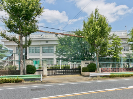周辺環境　小学校 421m 八王子市立第八小学校