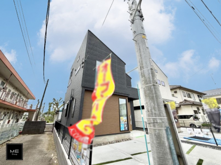 現地外観写真　新しい暮らしが始まる場所で、家族の絆を深める