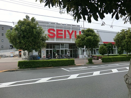 周辺環境　スーパー 400m 西友青柳店